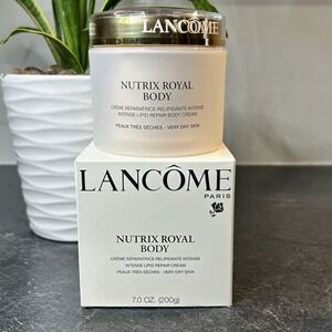 NEW Lancome Nutrix Royal Body Intense Lipid Repair Cream 7‎ oz DISCONTINUED